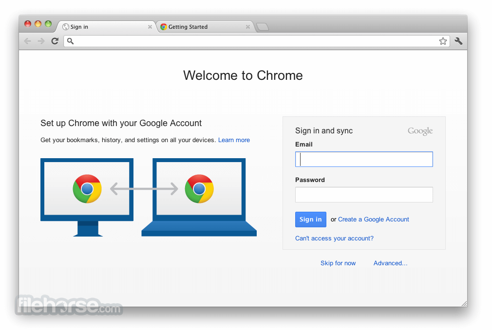 Google chrome app free download for mac